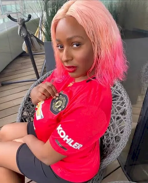 'Only a 24 carat gold-plated pounded yam can heal me' - Cuppy cries out after suffering headache over Man Utd's defeat