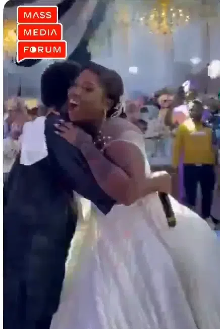 "The guy lose control" - Couple shocked as Olamide unexpectedly storms their wedding (Video)