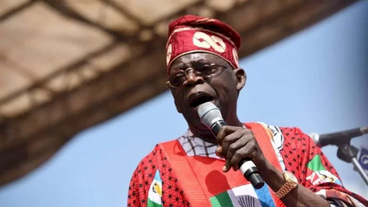 'Get your APV, APC and you must vote' - Tinubu enmeshed in another gaffe at presidential rally