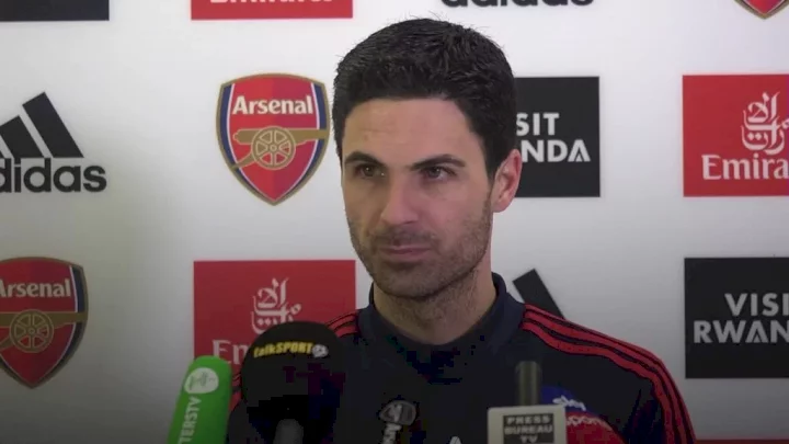 EPL: Arteta reveals why he is 'worried' about Arsenal team ahead of new season