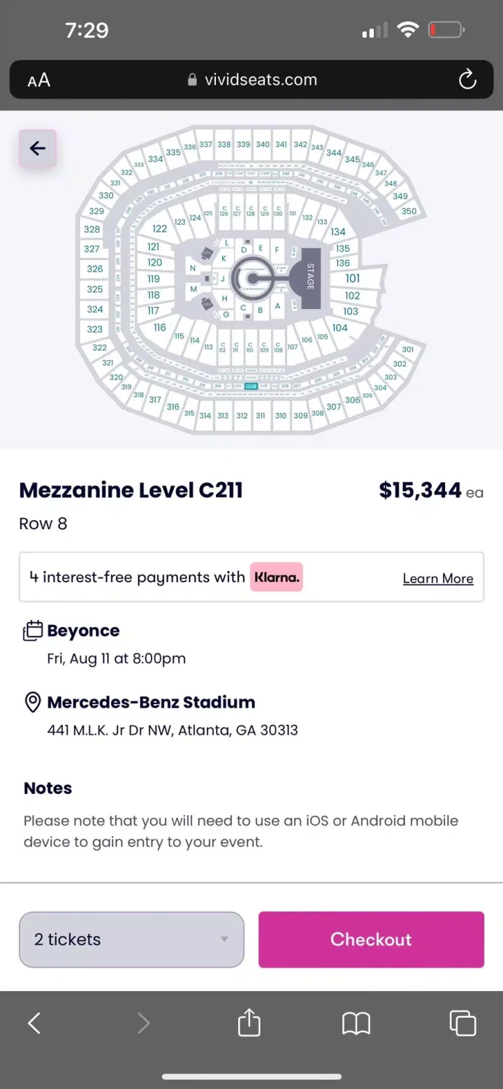 Man spends $40k inherited from grandfather on Beyoncé's tickets for himself and his 21-year-old girlfriend