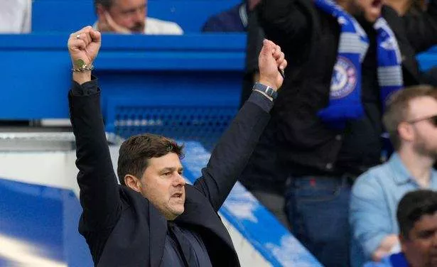 Pochettino cut an agitated figure for much of the first half before Chelsea improved