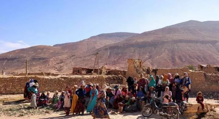 See how a wedding party miraculously spared an entire village from the deadly earthquake in Morocco