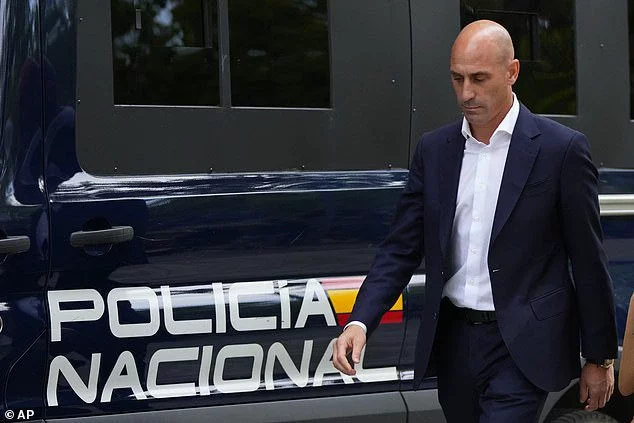 Disgraced former Spanish FA chief, Luis Rubiales 