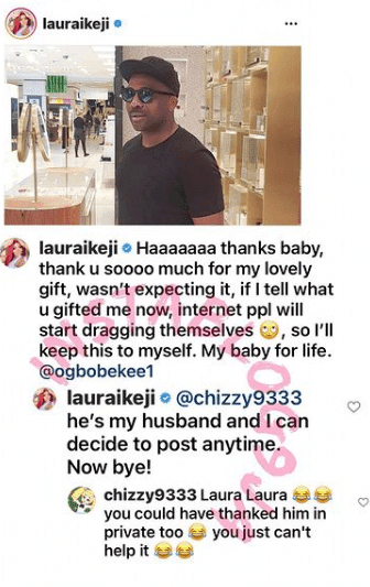 'You could have done that privately' - Laura Ikeji dragged for thanking her husband on Instagram