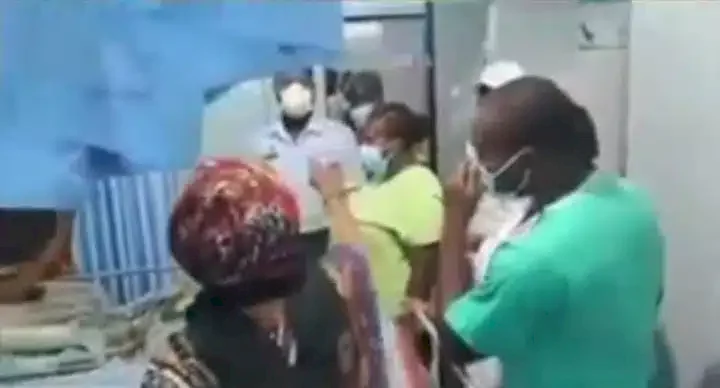 Family of rich businessman clashes over his wealth as he battles for life in sickbed (Video)