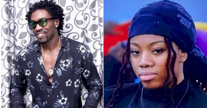 #BBNaija: "I am the reason Angel is still in this house" - Boma brags