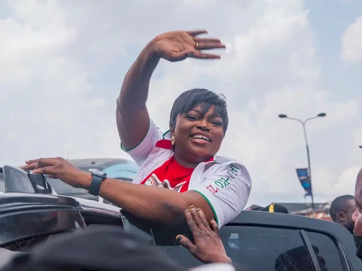 'The Lagos state government is irresponsible' - Funke Akindele fumes over rising flood issue