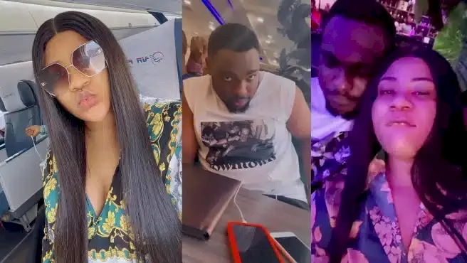 Stop telling me to pepper dem - Nkechi Blessing says as she reveals reason for showing off boyfriend (Video)