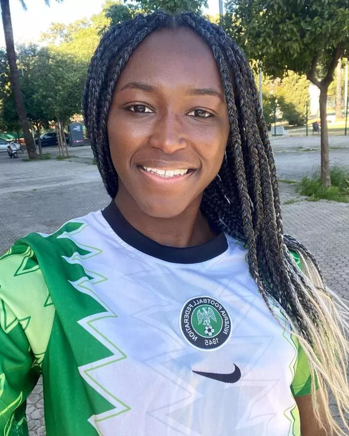 Babajide is now expected to make her debut for the Super Falcons against Ethiopia. Instagram/Rinsola Babajide