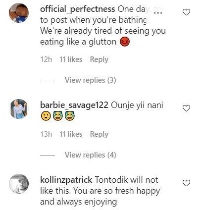'Aside food, there's nothing else in your brain' - Rosy Meurer dragged over her IG contents (Video)