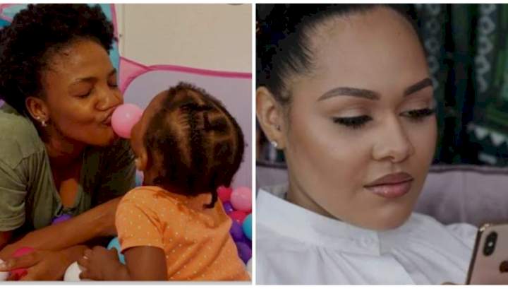 "Deja alone will finish you" - Simi shares chat between her and Tania Omotayo as they argue on who has the best voice (screenshot)