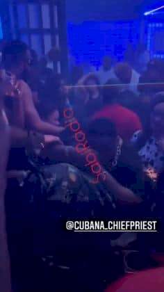 Moment Whitemoney meets Cubana Chiefpriest, KOK, E-money and others (Video)