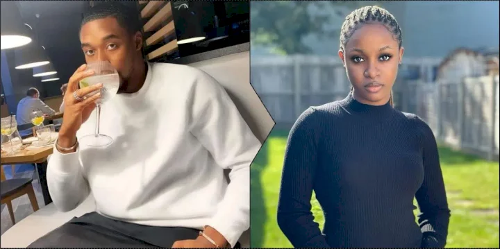 'You're my babe not my mumsy; don't vex me' - Sheggz slams Bella for interrupting his chat (Video)