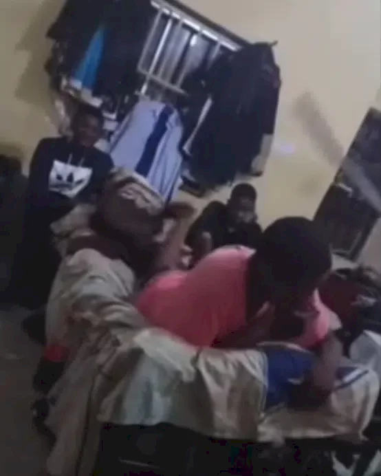 'After surviving secondary school then this?' - Reactions trail clip of alleged University fresher flogged by senior (Video)
