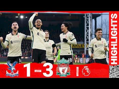 Crystal Palace 1 - 3 Liverpool (Jan-23-2022) Premier League Highlights