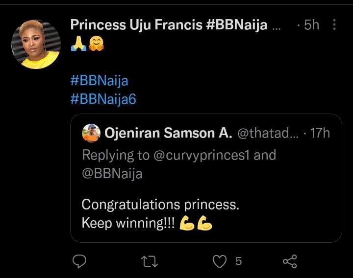 #BBNaija: Big congratulations to Princess as fans gift her a car for her taxi business