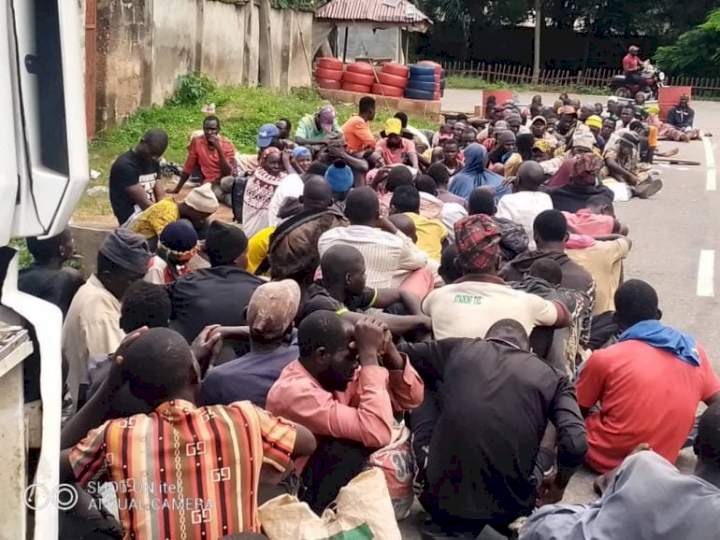 Amotekun intercepts 151 suspected invaders with charms, combat photographs in Ondo (Photos)