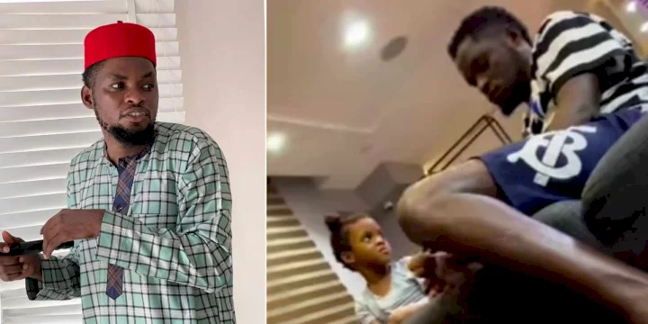 "You're not what we wanted but we kept you" - Mark Angel's humorous response to daughter's complaint intrigues netizens (Video)
