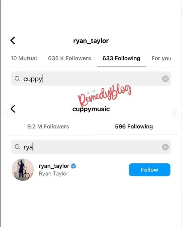 Ryan Taylor and DJ Cuppy