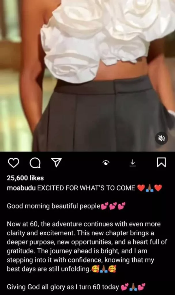 Mo Abudu shares stunning photos as she celebrates 60th birthday