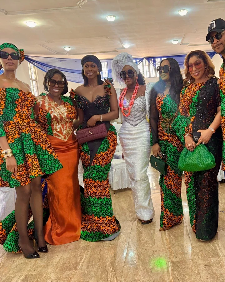 Nollywood Celebrities Show Support for Ini Edo at Her Father's Burial