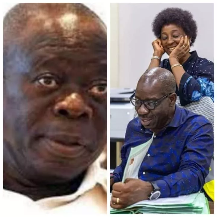 They are childless and not even ready to adopt - Oshiomhole slams Governor Obaseki and his wife (video)