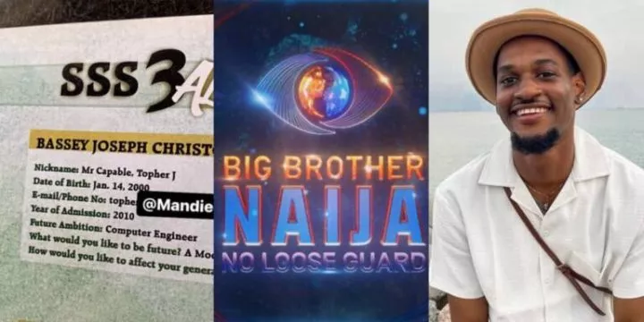 BBNaija: "Topher is a liar" - Big Brother Naija housemate labeled a liar as school profile reveals true age