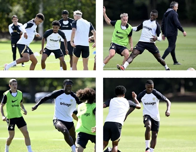 3 Key Players That Were Present at Chelsea's Training Session.