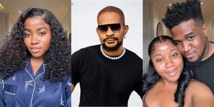 Veekee James reacts after Uche Maduagwu delivered God's message about her marriage