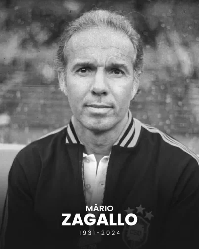 Brazil's Football Legend, Mario Zagallo Is Dead (Photos)