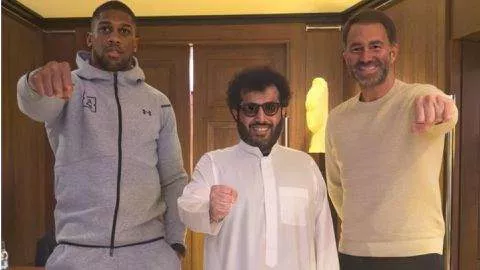 Anthony Joshua teams up with Saudi Arabian prince: Set to face Otto Wallin on December 23