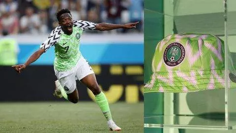 FIFA celebrates Nigeria's 2018 World Cup jersey
