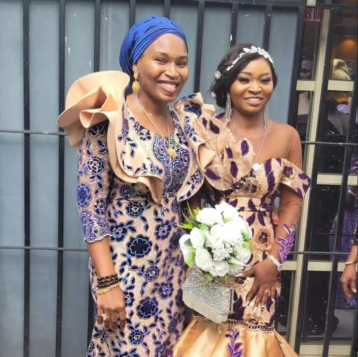 'My heart is full' - Lady gives out her adopted daughter's hand in marriage 8 yrs after she came into her home as a nanny