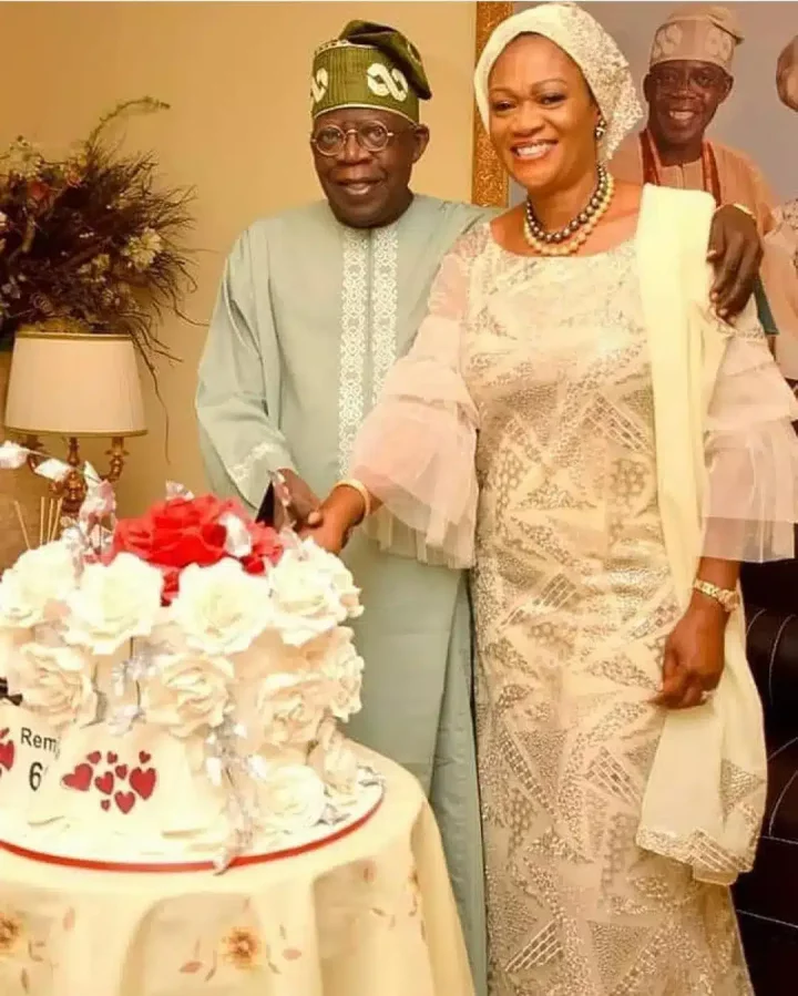 Tinubu confesses love to wife in heartfelt birthday message