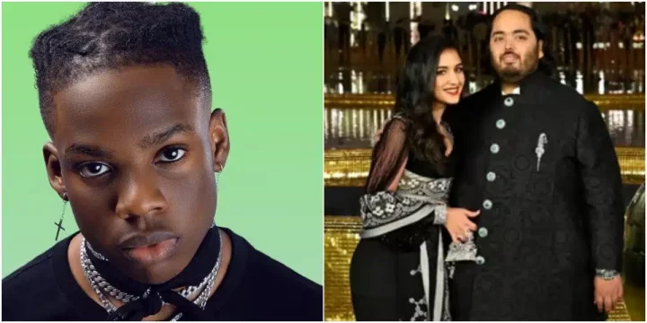 Rema reportedly paid $3m to perform at Indian billionaire Ambani's son's wedding