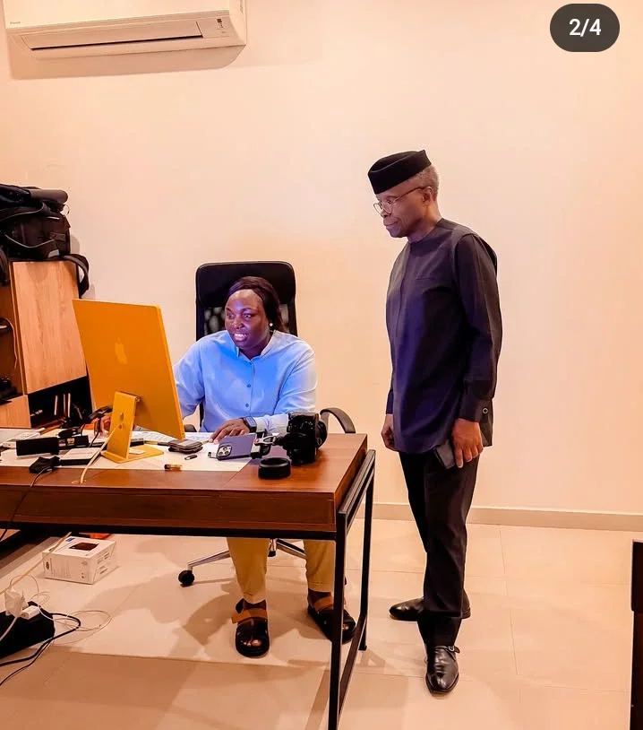 Former Vice President Yemi Osinbajo Visits Daughter in Abidjan [PHOTOS]