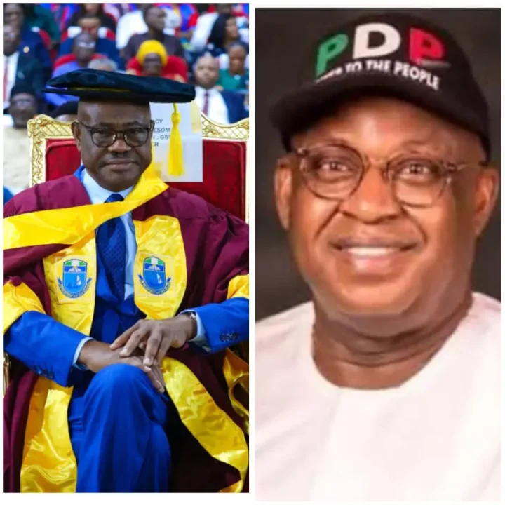 South-South PDP hails UNIPORT for conferment of honorary degree on Wike South-South PDP hails UNIPORT for conferment of honorary degree on Wike