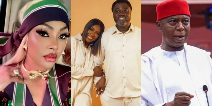 Angela Okorie bows to pressure, begs Mercy Johnson, Ned Nwoko Angela Okorie bows to pressure, begs Mercy Johnson, Ned Nwoko