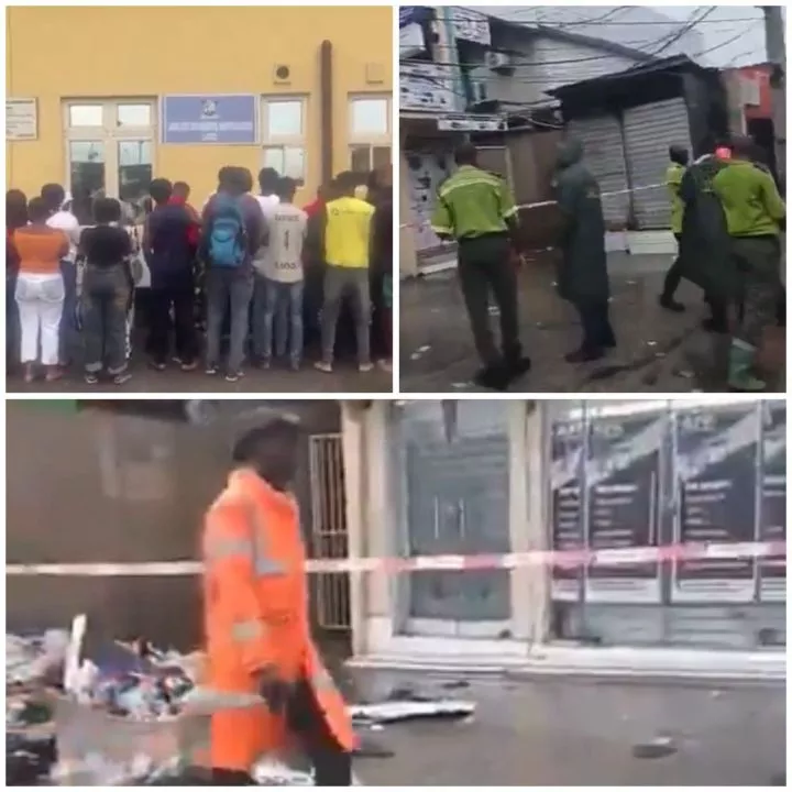 37 Arrested for Breaking Govt Seal and Ass@ulting Officers in Lagos