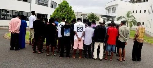 EFCC Arrests 31 Suspected Internet Fraudsters In Nasarawa State