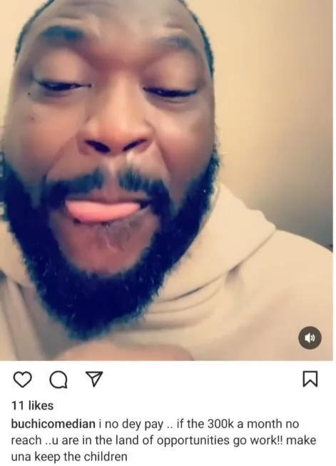 Comedian Buchi Reunites With Daughter One Year After He Accused His Ex And Her Parents Of Denying Him Access To His Kids (Video)