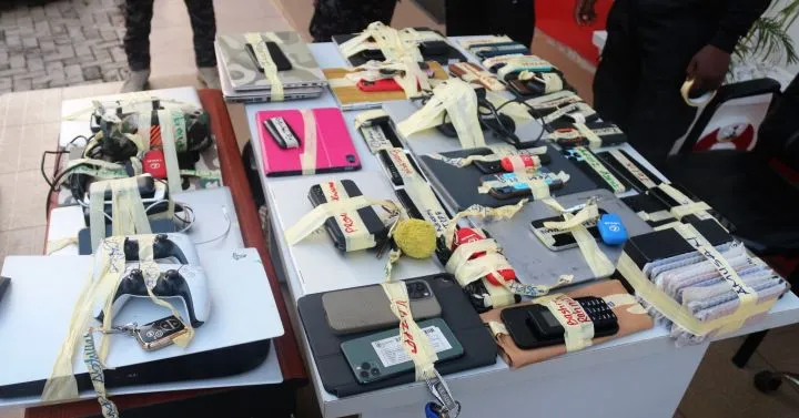 34 Suspected Internet Fraudsters Arrested in Ekiti, Exotic Cars Recovered (Photos) 34 Suspected Internet Fraudsters Arrested in Ekiti, Exotic Cars Recovered (Photos)
