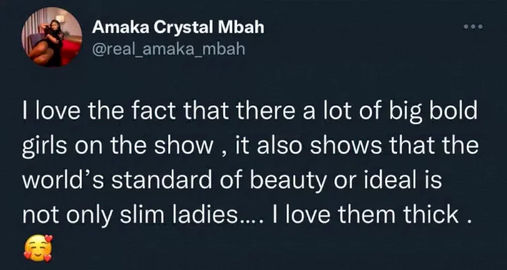 BBTITANS: Amaka discloses her favorite part of the show