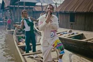 Jubilation galore as American rapper donates 500 canoes to Nigerian communities