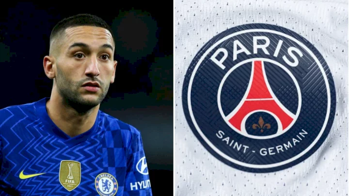 How Hakim Ziyech reacted as Chelsea mistake blocked PSG transfer