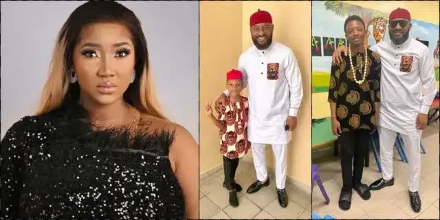 "Pretenders ..." - Judy Austin pens cryptic note as Yul Edochie reunites with his children