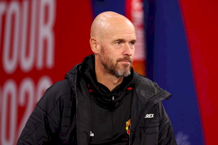 EPL: Ten Hag lists six Man Utd players he's expecting goals from