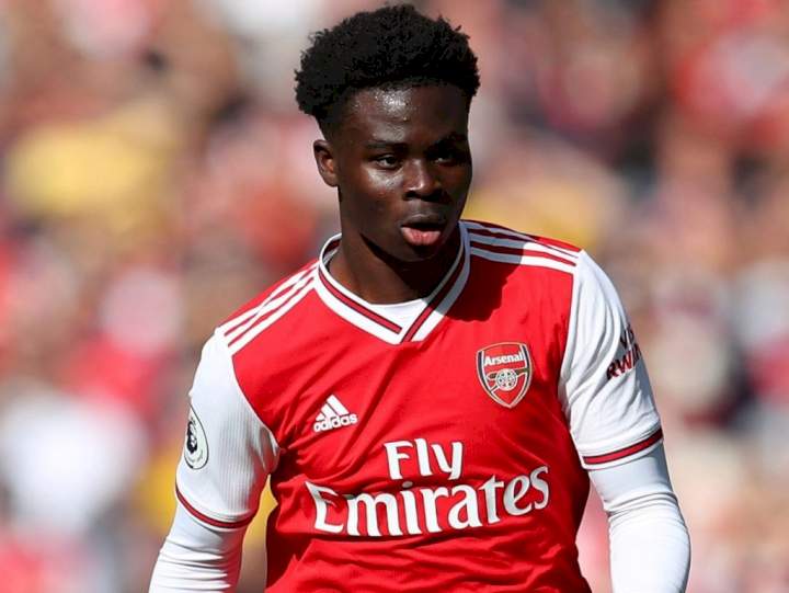 EPL: Bukayo Saka told to leave Arsenal