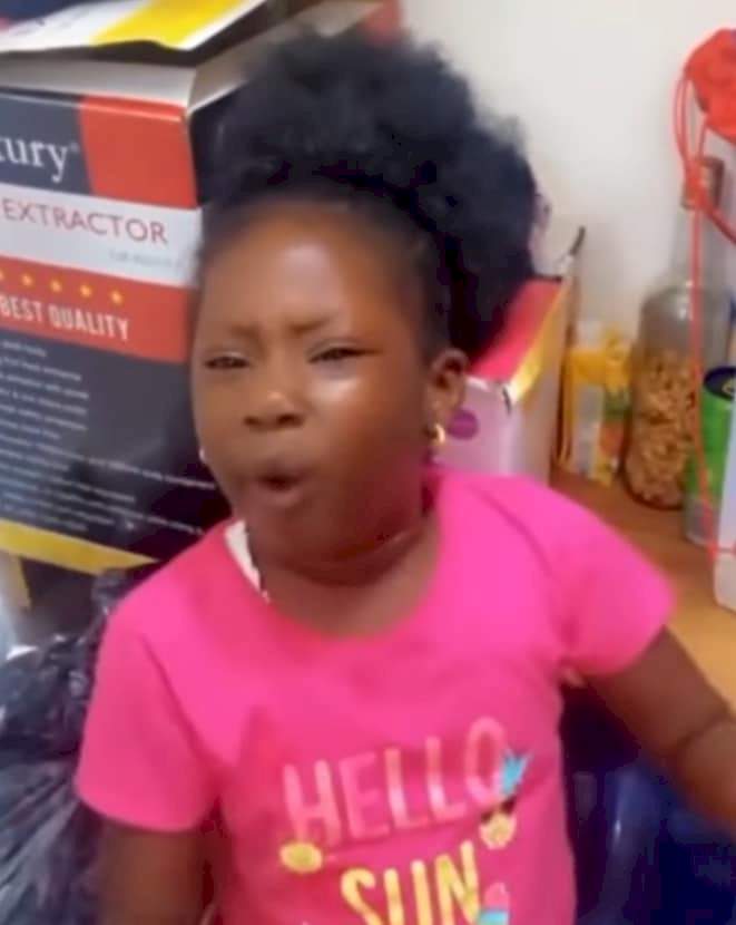 'He is giving me headache in my head' - Little girl in tears as she complains bitterly about younger brother (Video)